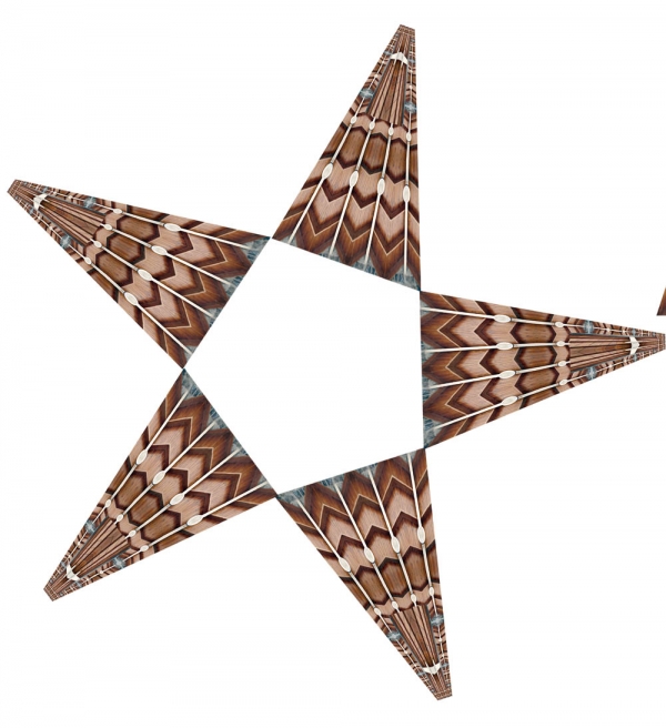 Creation of Star Quilt: Step 4